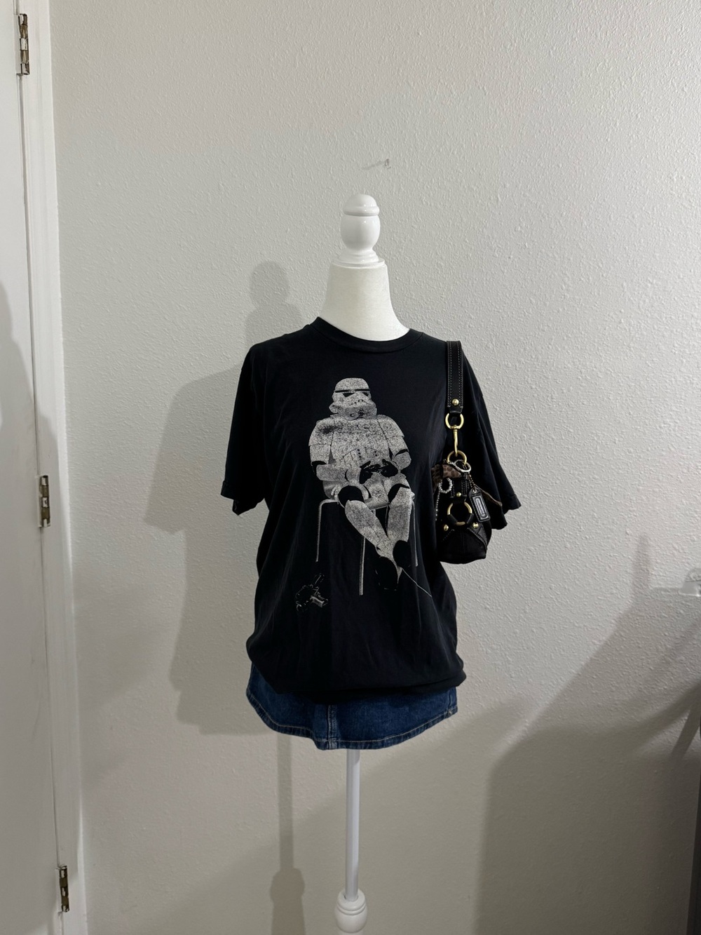 Black stormtrooper shirt
